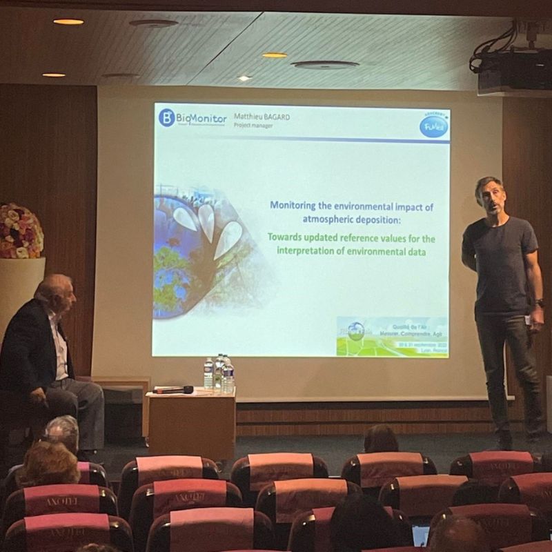 Présentation de notre grille d’interprétation des mesures en biosurveillance au séminaire Atmos’Fair 2022